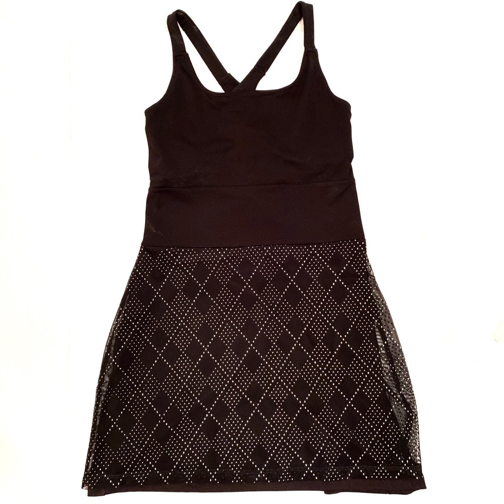 DTL women’s black studded tennis dress size small